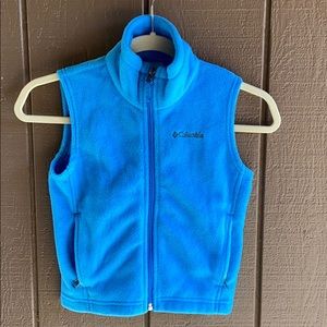 NWOT Columbia fleece vest sz 4/5yo